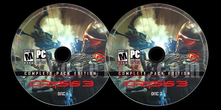 Crysis 3 (Complete Pack Edition) - Custom PC Label Set - English [2013]-onizlemejpg