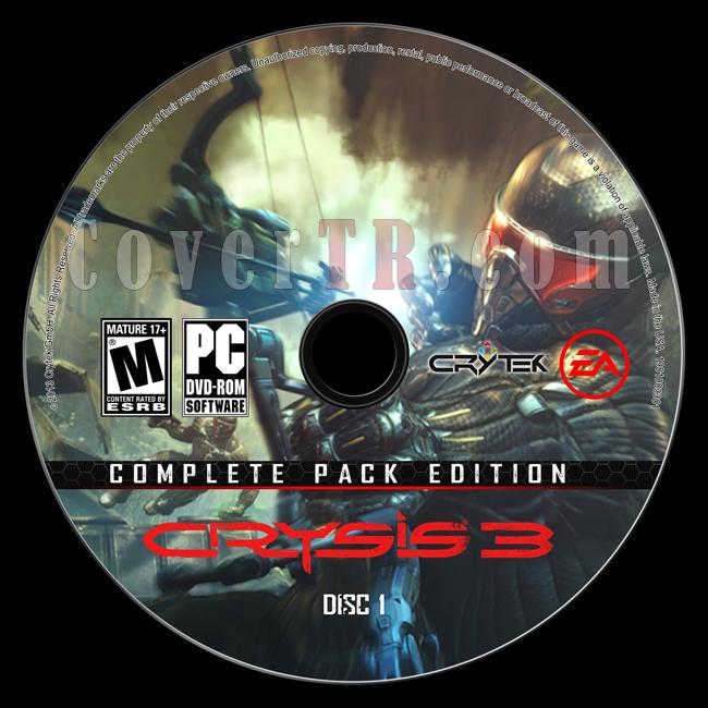 Crysis 3 (Complete Pack Edition) - Custom PC Label Set - English [2013]-onizleme-1jpg