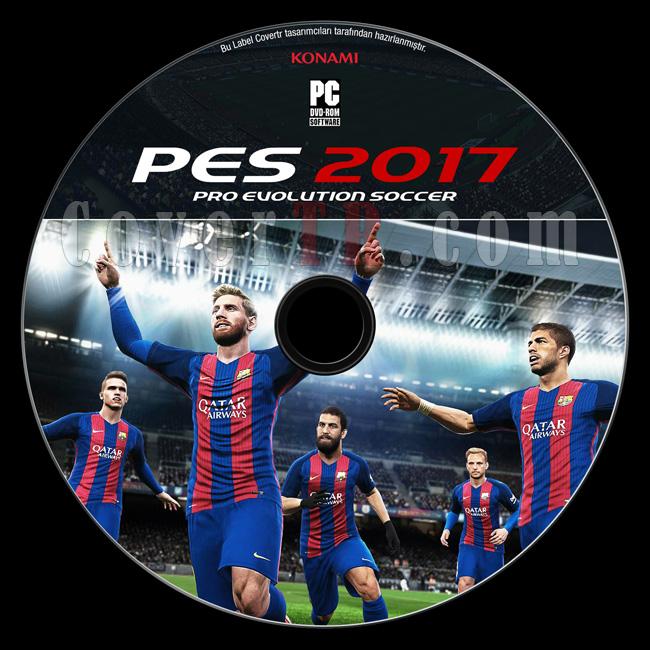 Pro Evolution Soccer 2017 (PES 2017) - Custom Pc Dvd Label - Trke [2017]-1jpg