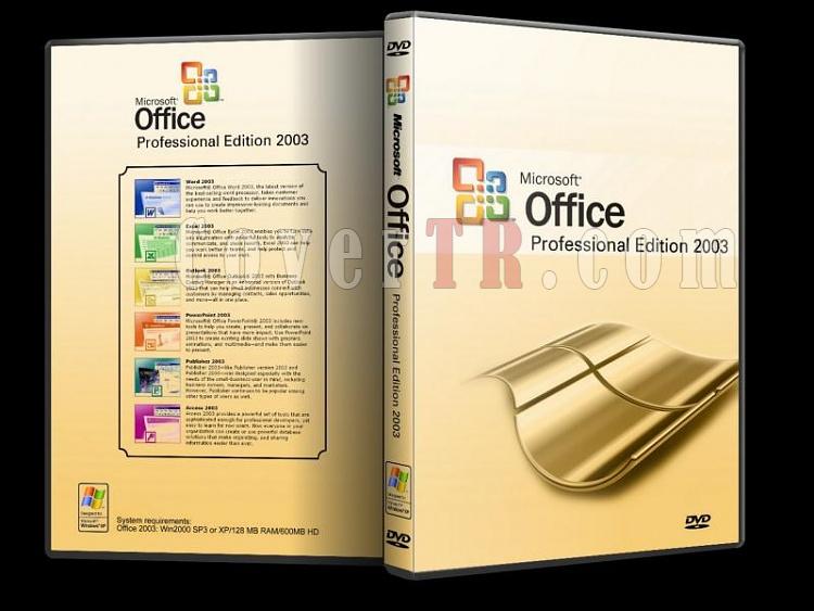 Microsoft Office 2003 Professional - Custom Dvd Cover - English [2003]-microsoft_office_2003_professionaljpg