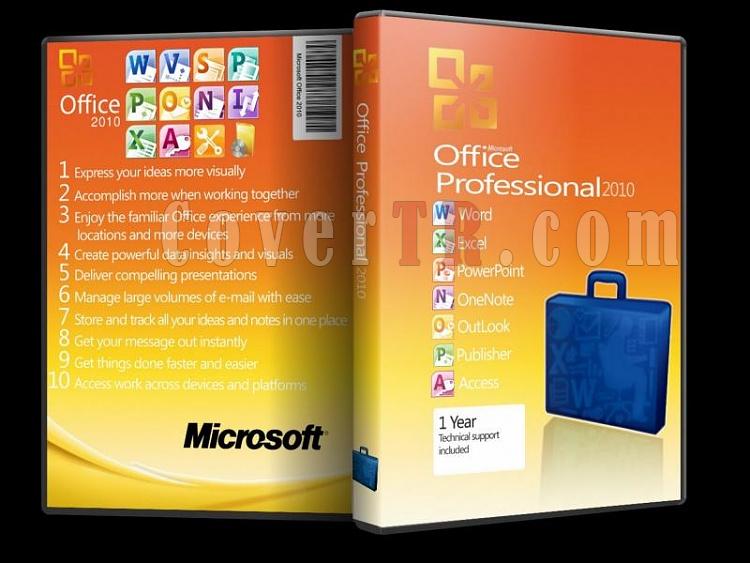 Microsoft Office 2010 Professional - Custom Dvd Cover - English [2010]-microsoft_office_2010_professionaljpg
