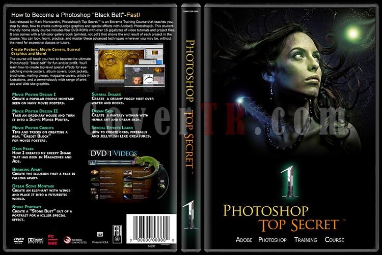 Photoshop Top Secret - Custom Dvd Cover Set - English-1jpg