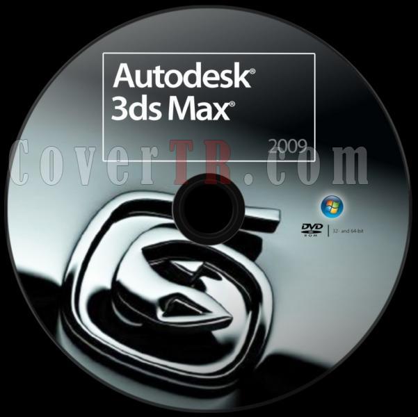 Autodesk 3ds Max 2009 - Custom Dvd Label - English [2008]-autodesk_3ds_max_2009_dvd_labeljpg