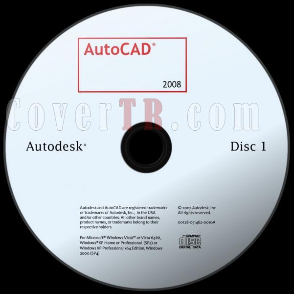 Autodesk AutoCAD 2008 - Custom Dvd Label - English [2007]-autodesk_autocad_2008_dvd_labeljpg