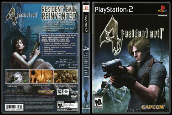 Resident Evil 4 - Scan PS2 Cover - English [2005]-onizlemejpg