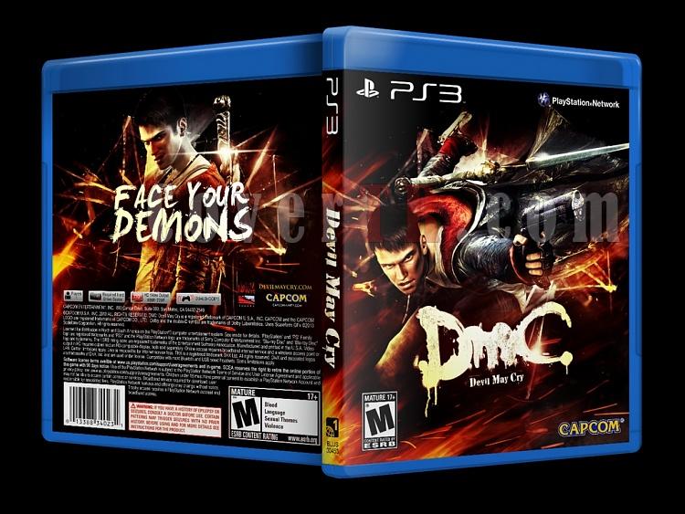 DmC: Devil May Cry - Custom PS3 Cover - English [2013]-onizlemejpg