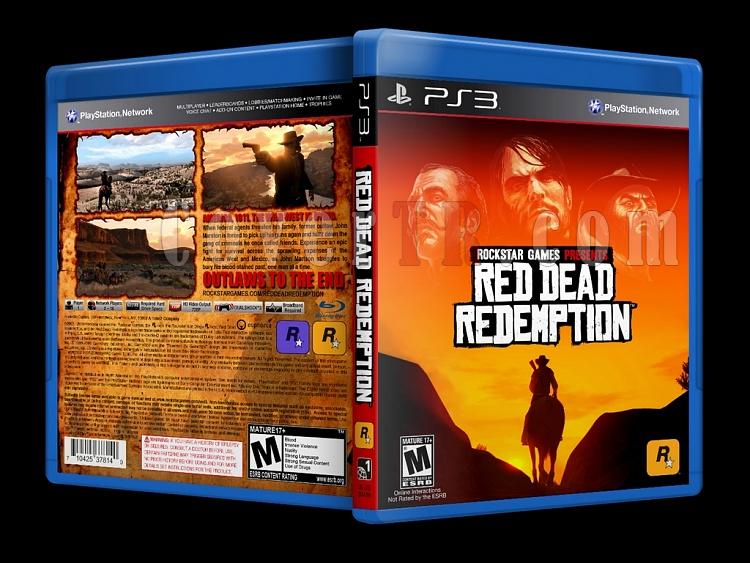 Red Dead Redemption - Custom PS3 Cover - English [2010]-onizlemejpg