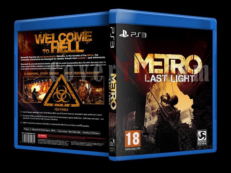 Metro: Last Light - Custom PS3 Cover - English [2013]-metrojpg