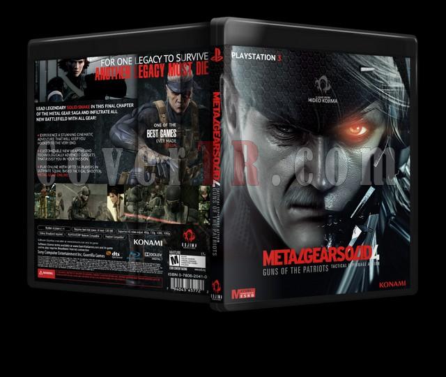 Metal Gear Solid 4 Guns Of The Patriots - Custom PS3 Cover - English [2008]-metal-gear-solid-4-guns-patriotsjpg