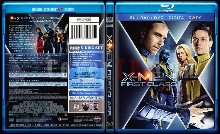 X-Men First Class (X-Men: Birinci Snf) - Scan Bluray Cover - English [2011]-xmenjpg