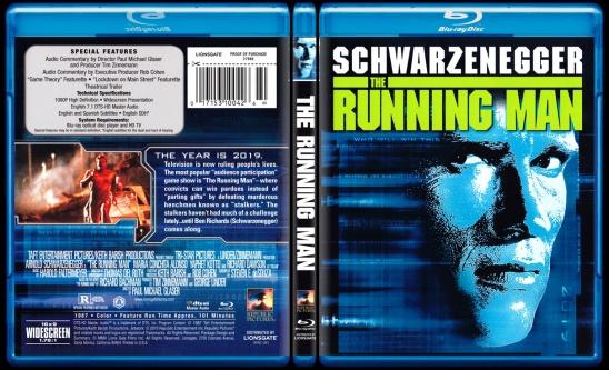 The Running Man (Koşan Adam) - Scan Bluray Cover - English [1987]-running-man-kosan-adam-picjpg