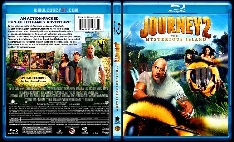 Journey 2: The Mysterious Island (Gizemli Adaya Yolculuk) - Scan Bluray Cover - English [2012]-onizlemejpg