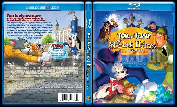 Tom and Jerry Meet Sherlock Holmes - Scan Bluray Cover - English [2010]-1jpg