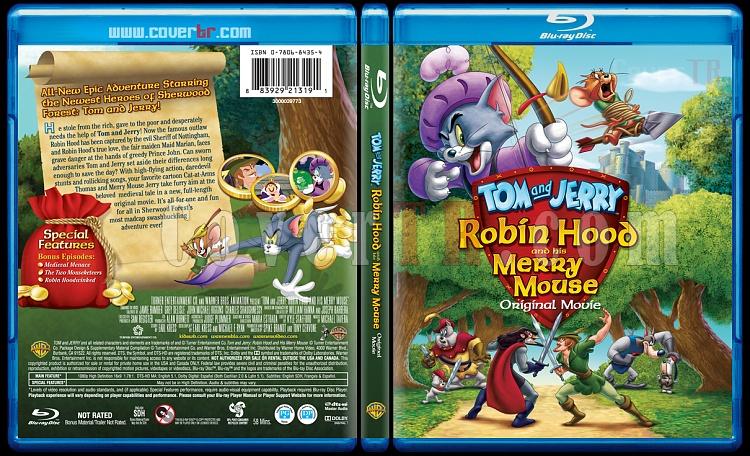 Tom and Jerry: Robin Hood and His Merry Mouse - Scan Bluray Cover - English [2012]-3jpg