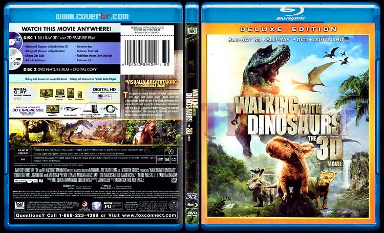 Walking with Dinosaurs 3D (Dinozorlarla Yrmek) - Scan Bluray Cover - English [2013]-walking-dinasours-onizlemejpg