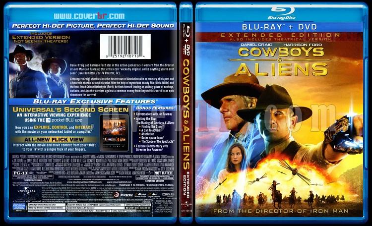 Cowboys & Aliens (Kovboylar ve Uzayllar) - Scan Blu-ray Cover - English [2011]-cowboys-aliens-blu-ray-scanjpg