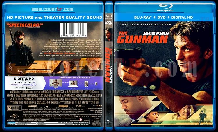 The Gunman - Scan Bluray Cover - English [2015]-gunjpg