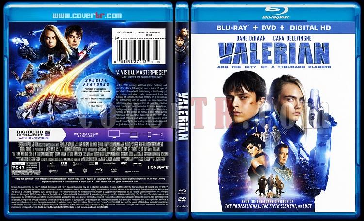 Valerian and the City of a Thousand Planets (Valerian ve Bin Gezegen mparatorluu) - Scan Bluray Cover - English [2017]-onizlemejpg