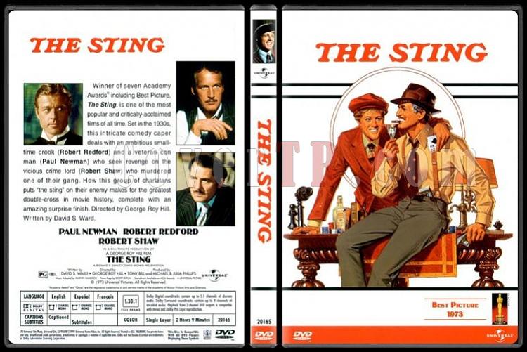 The Sting (Belallar) - Scan Dvd Cover - English [1973]-stingjpg