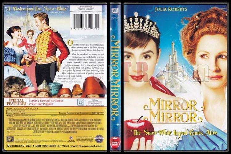 Mirror Mirror (Pamuk Prenses'in Maceralar) - Scan Dvd Cover - English [2012]-mirror_mirrorpjpg