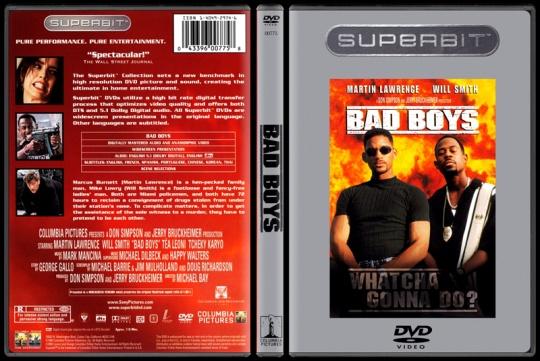 Bad Boys (Çılgın İkili) - Scan Dvd Cover - English [1995]-bad-boys-cilgin-ikili-picjpg