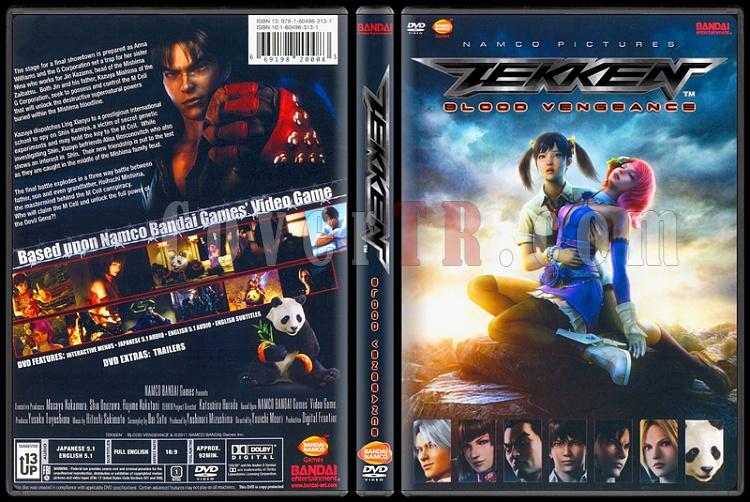 Tekken: Blood Vengeance - Scan Dvd Cover - English [2011]-onizlemejpg