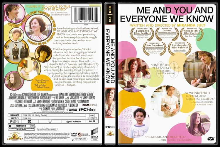 Me and You and Everyone We Know (Ben ve Sen ve Dierleri) - Scan Dvd Cover - English [2005]-8jpg