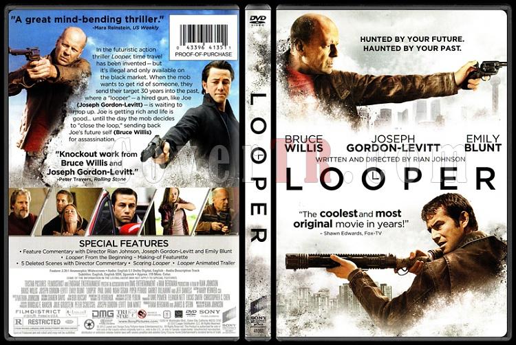 Looper (Tetikiler) - Scan Dvd Cover - English [2012]-1jpg