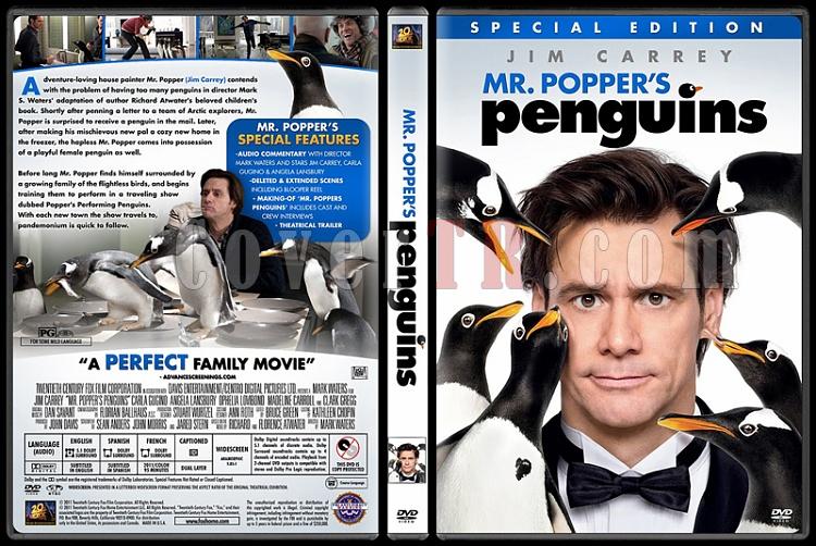 Mr. Popper's Penguins (Babamn Penguenleri) - Scan Dvd Cover - English [2011]-mr-poppers-penguins-babamin-penguenleri-scan-dvd-cover-english-2011jpg