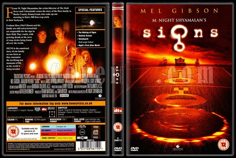 Signs (aretler) - Scan Dvd Cover - English [2001]-standardjpg