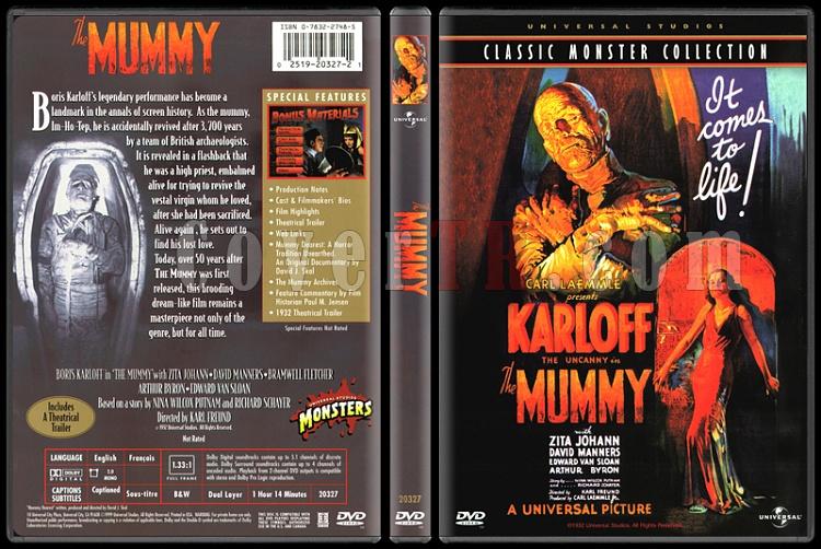 The Mummy (Mumya) - Scan Dvd Cover - English [1932]-mummy-mumya-scan-dvd-cover-english-1932-prejpg