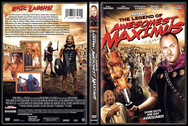 The Legend of Awesomest Maximus  - Scan Dvd Cover - English [2011]-onizlemejpg