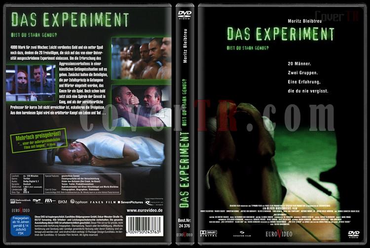 Das Experiment / The Experiment (Deney) - Scan Dvd Cover - Deutsch [2001]-das-experiment-experiment-deneyjpg