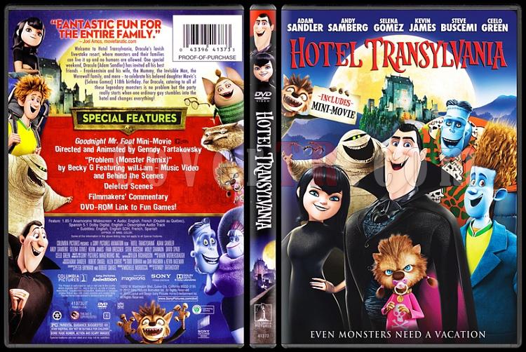 Hotel Transylvania - Scan Dvd Cover - English [2012]-hoteljpg