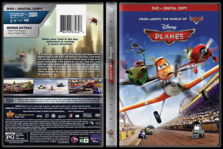 Planes (Uaklar) - Scan Dvd Cover - English [2013]-planejpg