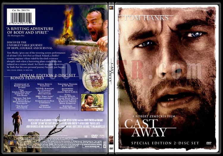 Cast Away (Yeni Hayat) - Scan Dvd Cover - English [2000]-thinpakjpg