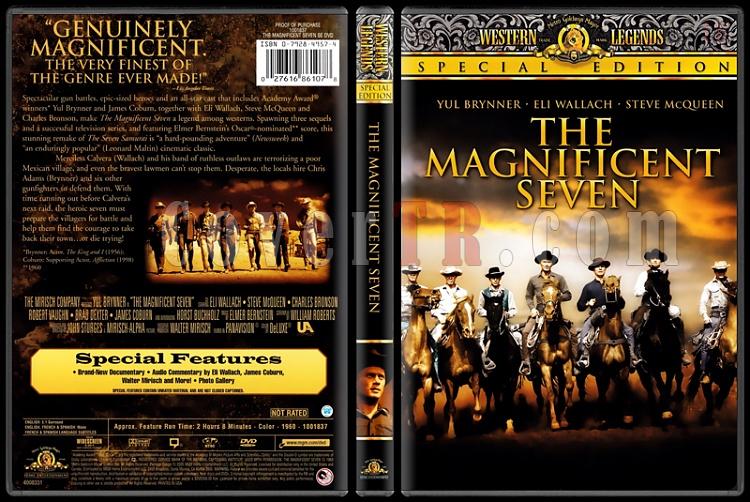 The Magnificent Seven (Yedi Silahrler) - Scan Dvd Cover - English [1960]-standardjpg