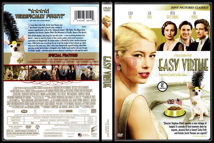 Easy Virtue (Evlilik Snav) - Scan Dvd Cover - English [2008]-onizlemejpg