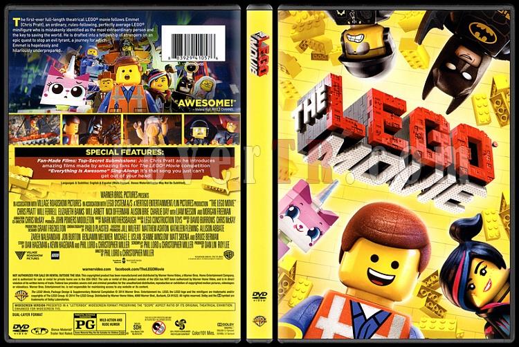 The Lego Movie (Lego Filmi) - Scan Dvd Cover - English [2014]-onizlemejpg