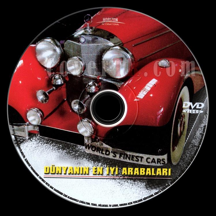 Worlds Finest Cars (Dnyann En yi Arabalar) - Scan Dvd Label - Trke [2011]-capsjpg