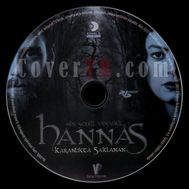 Hannas: Karanlkta Saklanan - Scan Dvd Label - Trke [2015]-hannasjpg