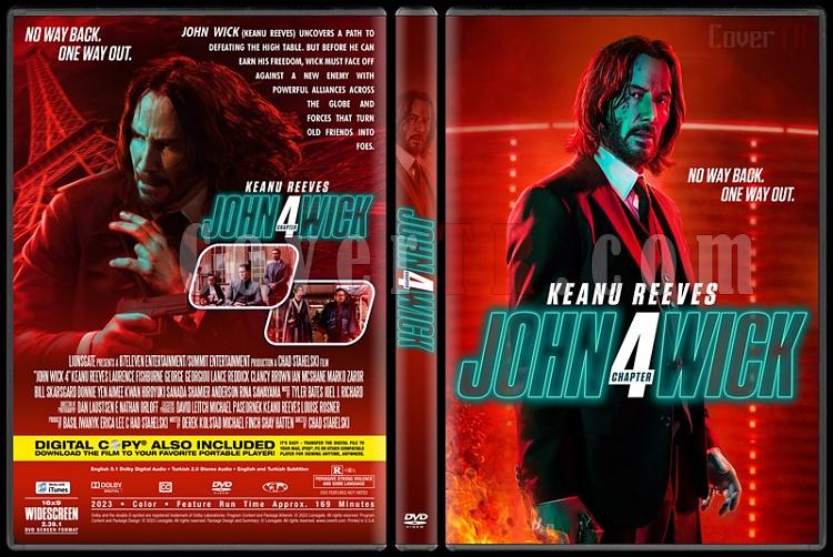 John Wick 4 (John Wick Chapter 4) - Custom Bluray Cover - English [2022]-1jpg