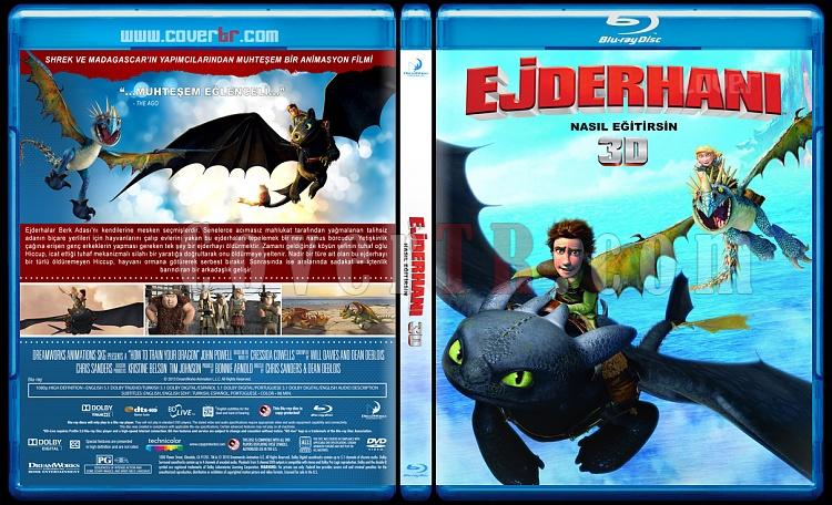 How to Train Your Dragon (Ejderhan Nasl Eitirsin) - Custom Bluray Cover - Trke [2010]-ejderhani-nasil-egitirsin-izlemejpg