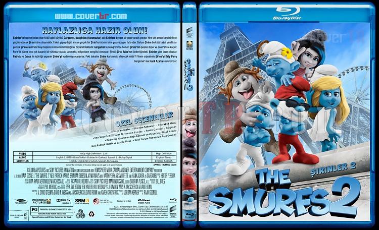 The Smurfs 2 (irinler 2) - Custom Bluray Cover - Trke [2013]-bluray-turkcejpg