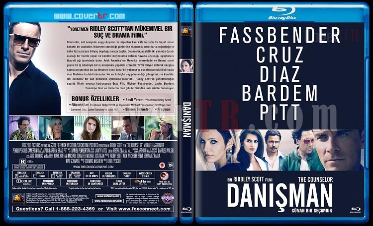 The Counselor (Danman) - Custom Bluray Cover - Trke [2013]-danisman-v1jpg