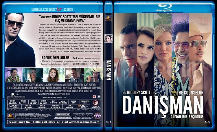 The Counselor (Danman) - Custom Bluray Cover - Trke [2013]-danisman-v2jpg