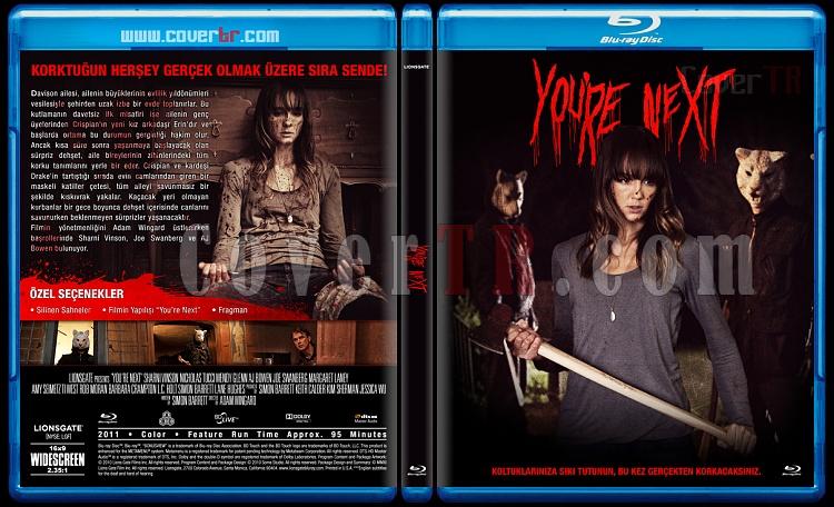 You're Next (Katliam Gecesi) - Custom Bluray Cover - Trke [2011]-brjpg