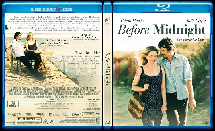 Before Midnight (Geceyarsndan nce) - Custom Bluray Cover - Trke [2013]-brjpg