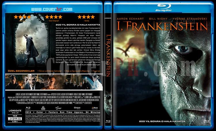 I, Frankenstein (Frankenstein: lmszlerin Sava) - Custom Bluray Cover - Trke [2014]-b1jpg