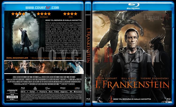 I, Frankenstein (Frankenstein: lmszlerin Sava) - Custom Bluray Cover - Trke [2014]-b3jpg